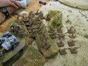 German flank assault against the Main Line